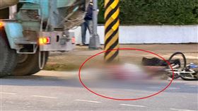南港,北市,車禍,死亡,輾斃,水泥車,單車,女騎士