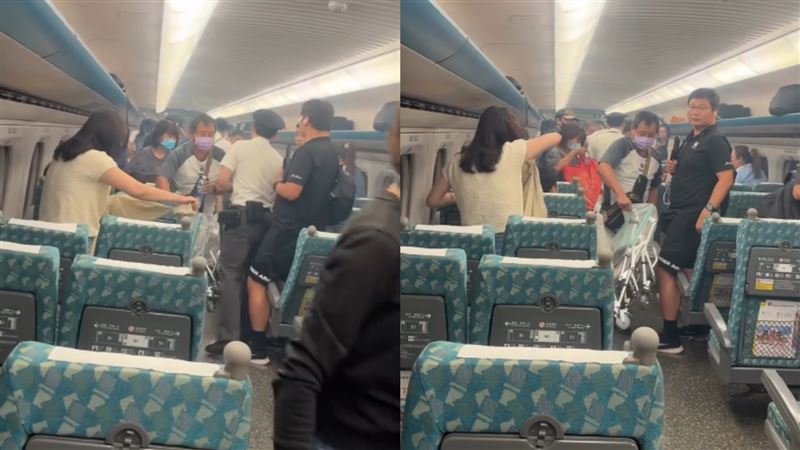 高鐵車廂「行動電源起火」　乘客遭燙傷
