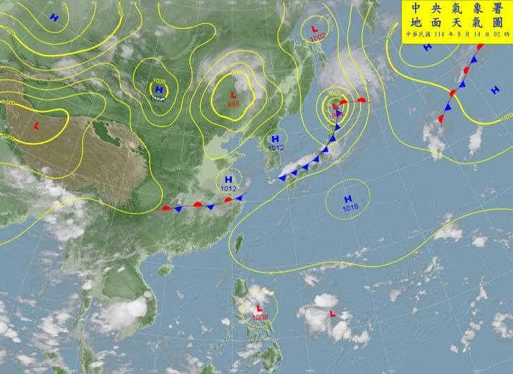 第一道鋒面何時到？鄭明典表示，要有耐心等訊號明確一點再說。（圖／翻攝自鄭明典臉書）