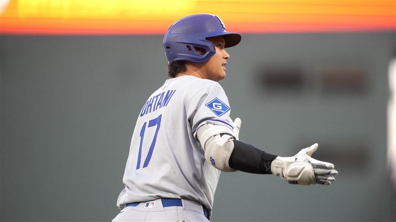 站著看第49轟出牆　大谷締道奇本季最遠轟