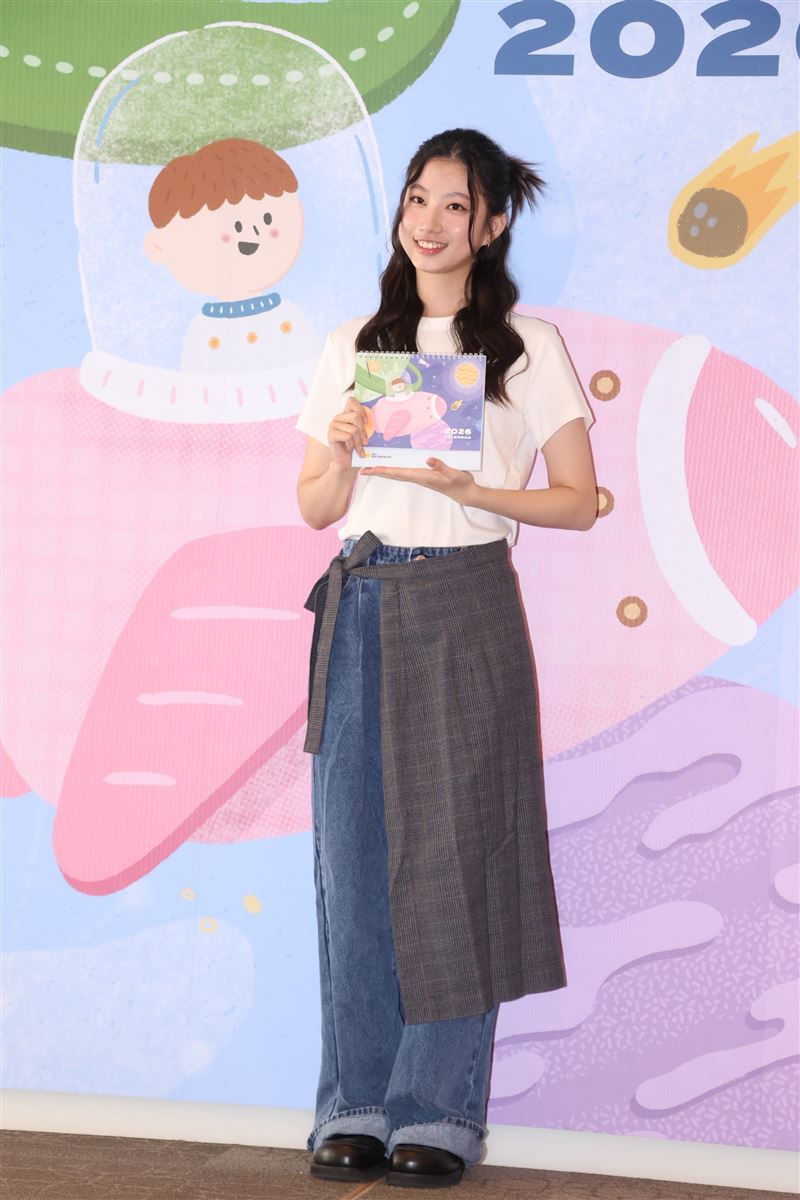 顧穎第一次出席公益活動（圖／記者鄭孟晃攝）