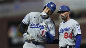 大谷翔平14日3安猛打又開轟。（圖／美聯社／達志影像）