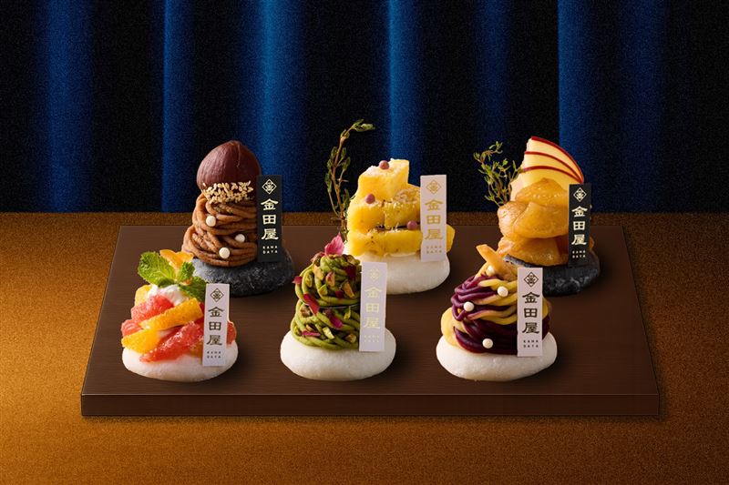 金田屋中秋限定「雙福滿月」禮盒。（圖/金田屋提供）