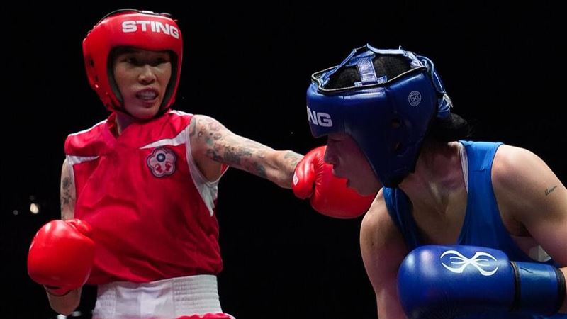 東京奧運拳擊銅牌黃筱雯14日晚間力拼世錦賽第3金。（圖／翻攝自IG @officialasianboxing）