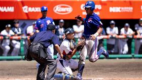 U18本壘衝撞成為爭議判決。（圖／棒協提供） 