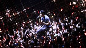 婁峻碩在台中開唱。（圖／伊弗龐金有限公司提供）