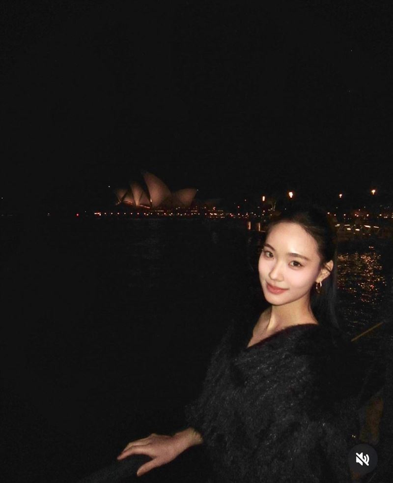 Lily位於南半球的澳洲。（圖／翻攝自Lily IG）