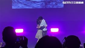 婁峻碩開心宣佈和老婆焦凡凡要當爸媽，曬超音波證實懷孕。（圖／記者鄭尹翔攝影）