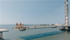 淡江大橋。（圖／交通部公路局提供）