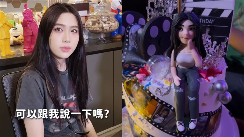 小禎特地為愛女Emma準備的生日蛋糕。（圖／翻攝自小禎IG）