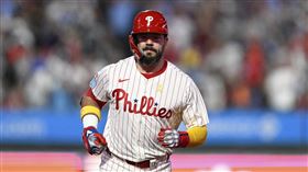 舒瓦伯（Kyle Schwarber）15日敲出本季第52轟。（圖／美聯社／達志影像）