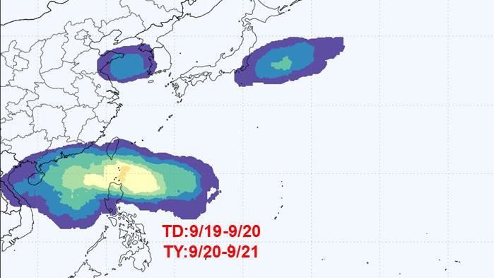 半個台灣紅通通　未來10日颱風侵襲機率曝