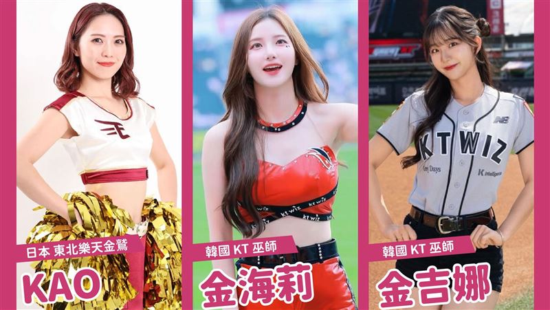 桃園辦臺日韓職棒交流賽　啦啦隊女神來了
