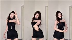 楓葉更在IG分享了一段「小蠻腰舞」影片，讓粉絲大喊「暈了啦！」（圖／翻攝自小小楓葉IG）