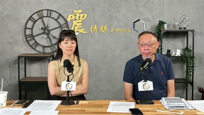 范世平（右）說，對柯文哲而言，黃國昌恐怕已經沒有利用價值。（圖／震傳媒提供）