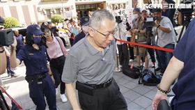 柯文哲交保被撤銷，北院今重開羈押庭，柯文哲前往北院報到。（圖／記者趙于瑩攝影）