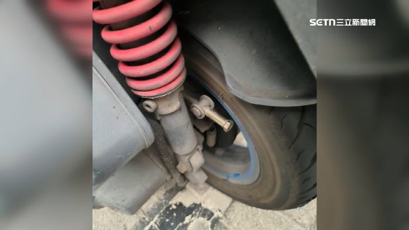 樓上住戶機車剎車被莫名轉鬆