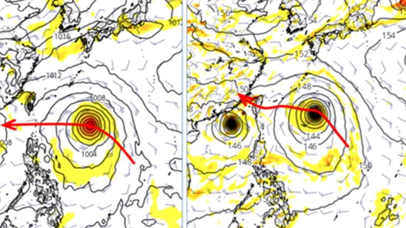 米塔颱風最快這時生成　預估路徑恐衝台灣