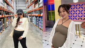玉兔卸貨倒數2個月，懷二寶挺巨肚近況曝光。（圖／翻攝自玉兔IG）