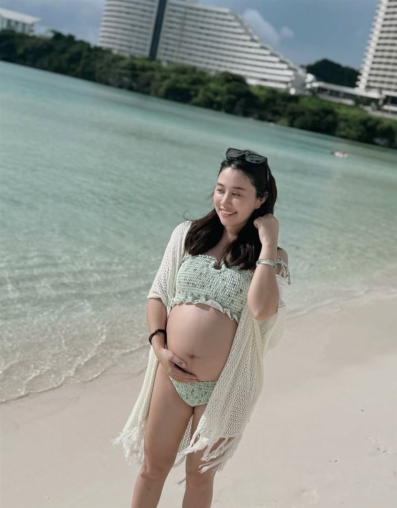 亞亞目前懷胎6個月。（圖／翻攝自亞亞IG）
