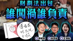 《財劃法》出包，民進黨點名陳玉珍、傅崐萁、林思銘、王鴻薇「誰闖的禍，誰就該負責！」（圖／翻攝自民進黨臉書）