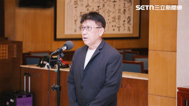 對於釋昭慧表態拒領一萬元，林思銘反嗆「出家人要六根清淨，政治事務少碰」。（圖／記者楊士誼攝影）