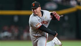 鄧愷威本季第6場先發投滿4局退場。（圖／路透社／達志影像）