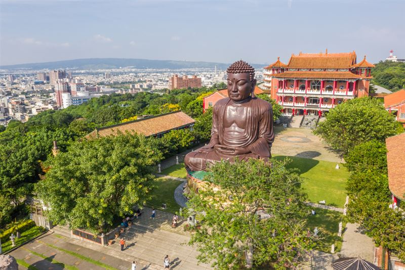 台灣觀光署最新統計數據，彰化八卦山風景區過去一年吸引623萬遊客，榮登台灣風景名勝區榜首。（圖／飯店旅宿業者提供）