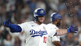 孟西（Max Muncy）16日敲本季第18轟。（圖／美聯社／達志影像）