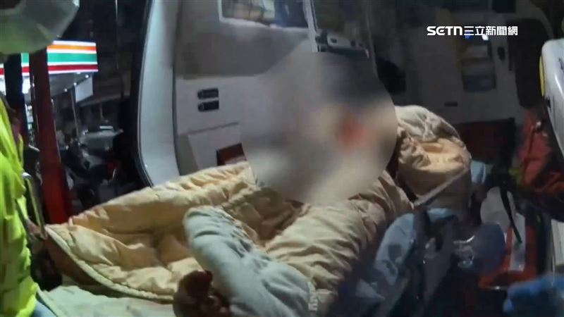 受傷女子意識昏迷遭送醫,目前還在加護病房救治中