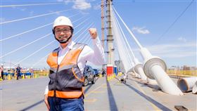 侯友宜說，淡江大橋不再只是想像，而是城市記憶的新起點。（圖／翻攝自侯友宜臉書）