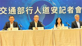 交通部今（16）日公布今年1至6月道路交通事故死亡人數統計。（圖／記者李育道攝影）