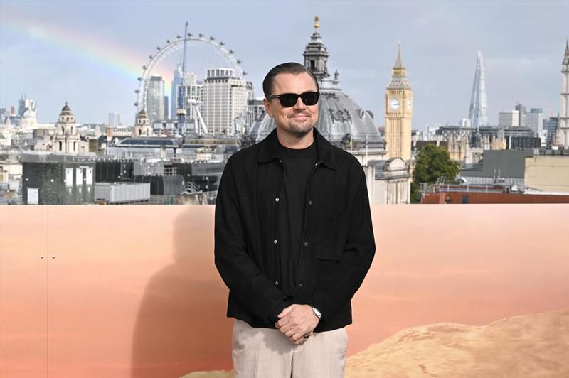 李奧納多憑藉《一戰再戰》入圍金球獎。(圖/翻攝自IG @onebattleafteranothermovie)