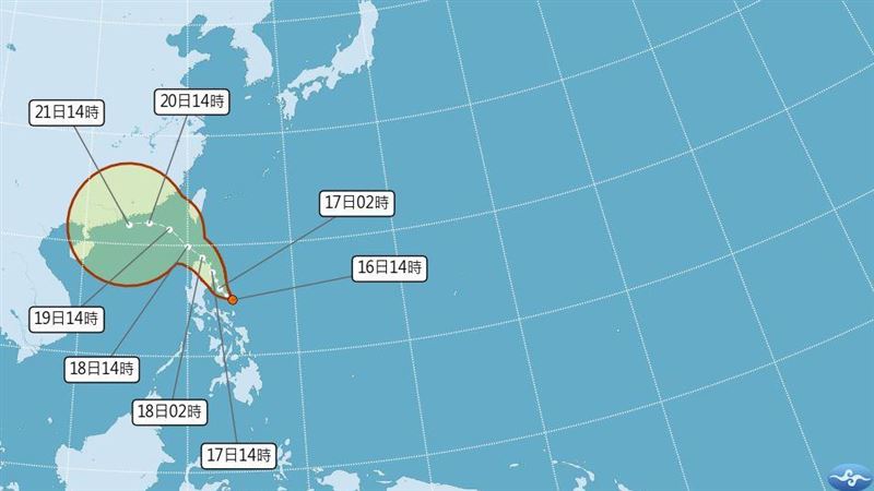 熱帶低壓生成！估週四增強為「米塔颱風」