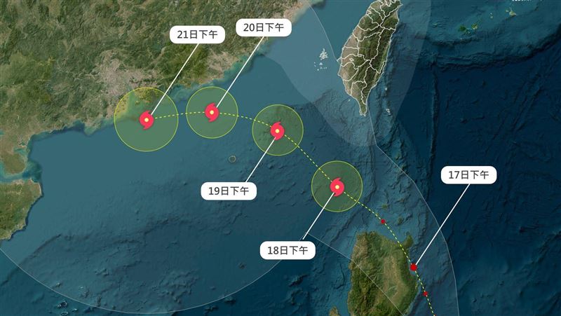 雙颱共舞！最快「24小時內」成颱風米塔
