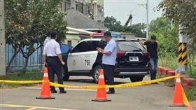 台中,沙鹿,命案,陳屍,路邊,女子,凶殺,刀傷,忠貞路（圖／翻攝畫面）