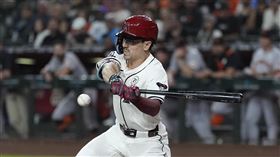 卡洛爾（Corbin Carroll）16日締新猷。（圖／美聯社／達志影像）