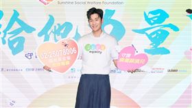 周興哲「給他力量！守護燒傷顏損兒勇敢飛」記者會。（圖／陽光基金會提供）