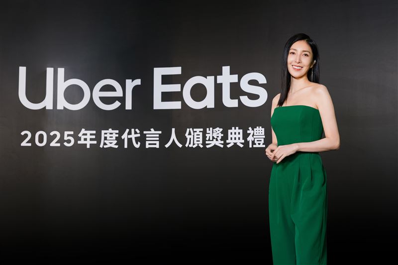 藝人楊謹華擔任最新「Uber Eats（應該）都點得到」品牌代言人。（圖／Uber Eats提供）