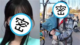 胡馨怡參加播報藝考時，被考官誤以為化妝，多次要求她卸妝。（翻攝微博）