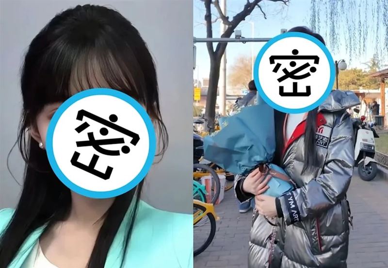 胡馨怡參加播報藝考時，被考官誤以為化妝，多次要求她卸妝。（翻攝微博）