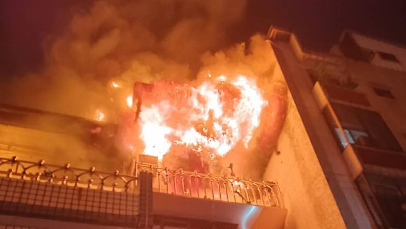 新／北屯民宅神明廳陷火海！烈焰濃煙狂竄