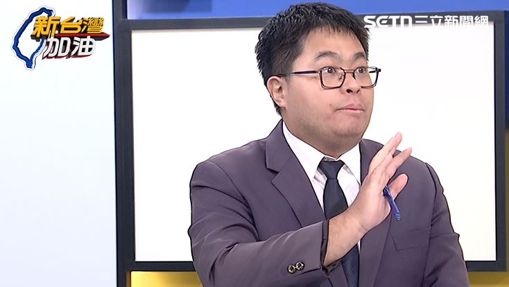 黃帝穎說，柯文哲對李文宗的溫情喊話失敗。（圖／新台灣加油）