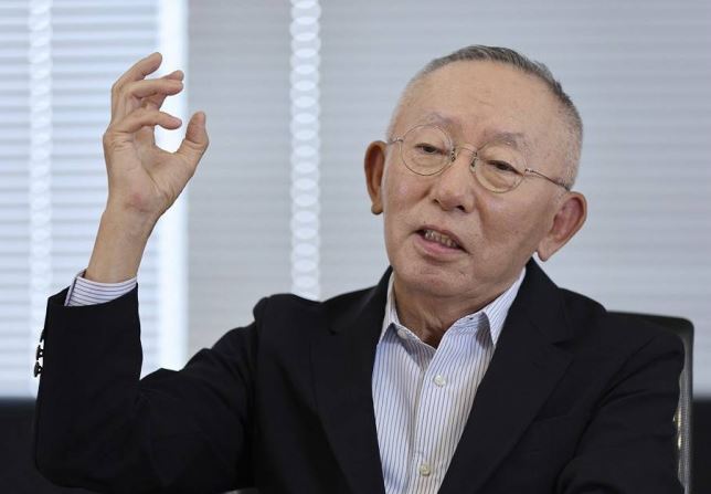 日本時尚品牌優衣庫(Uniqlo)創辦人兼母公司迅銷(Fast Retailing)執行長柳井正。(圖/達志/美聯社)
