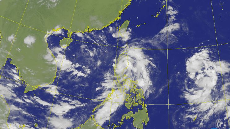 「米塔」颱風最快18日生成，目前預測路徑顯示不會直撲台灣。（圖／翻攝自中央氣象署）