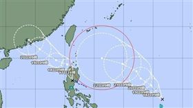 熱帶性低氣壓生成。（圖／日本氣象廳）