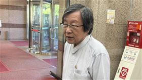 民進黨2026選對會共同召集人邱義仁出席選對會前受訪。（圖／記者劉秀敏攝影）