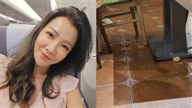 曾雅蘭目睹女童偷丟蘿蔔糕。（圖／翻攝自曾雅蘭臉書）