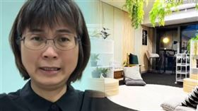 謝宜容透過關係讓廠商裝修自己的豪奢辦公室。圖片描述。（圖／翻攝畫面）