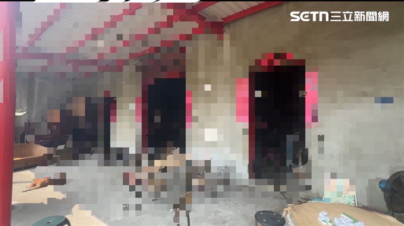 男子年僅17歲，從小父母離異，被阿公帶大，也很早就接觸宮廟，在苑裡一處宮廟學習八家將。（圖／翻攝畫面）